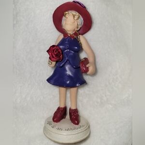 Diana Manning Red Hat Society Figurine LTD Edition Granny